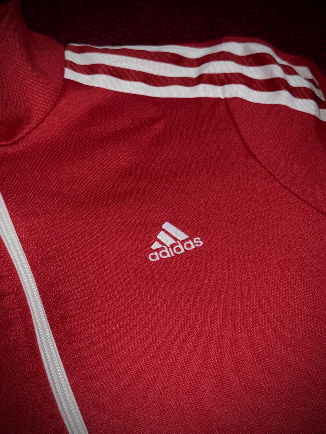 아디다스 화이트 라인 레드 트랙탑 져지 95 상품이미지3