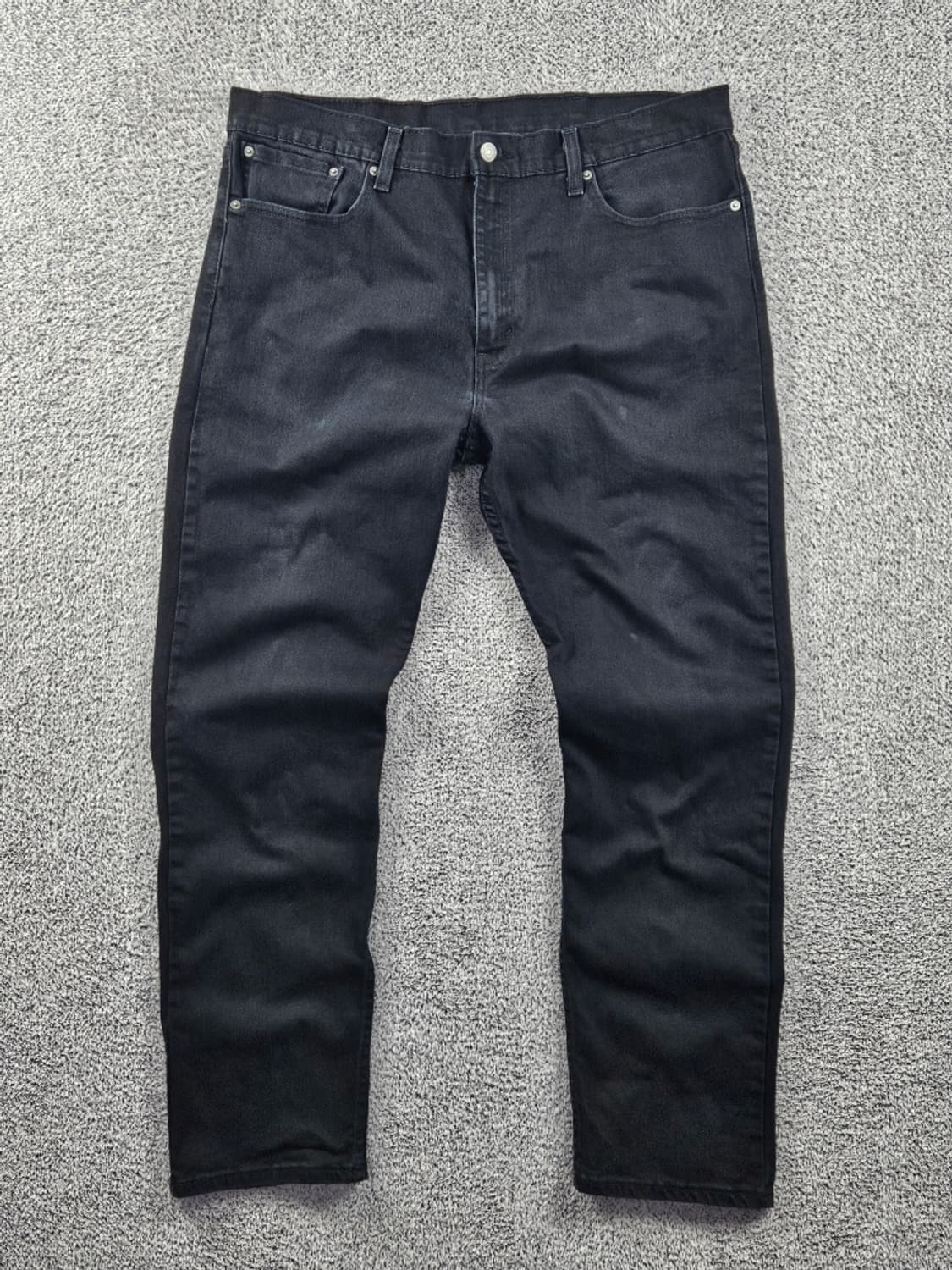 리바이스 502 블랙 데님 진 팬츠 ( 38X32 ) / 10856  상품이미지1