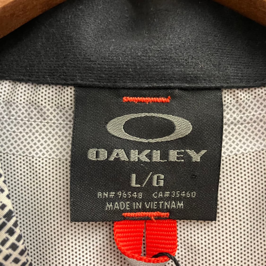 N252 오클리 체크 바람막이 자켓 상품이미지3