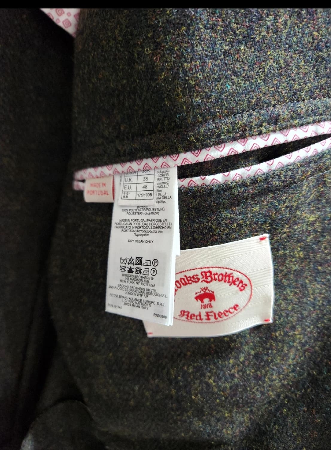 브룩스브라더스 울 블레이저48 상품이미지2