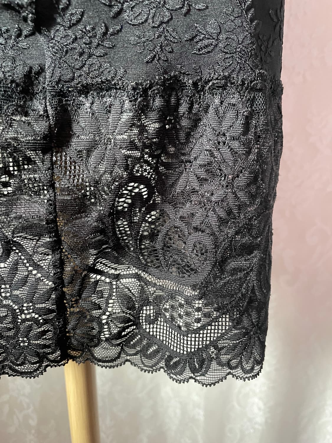 black lace slip dress / gothic lingerie 상품이미지5