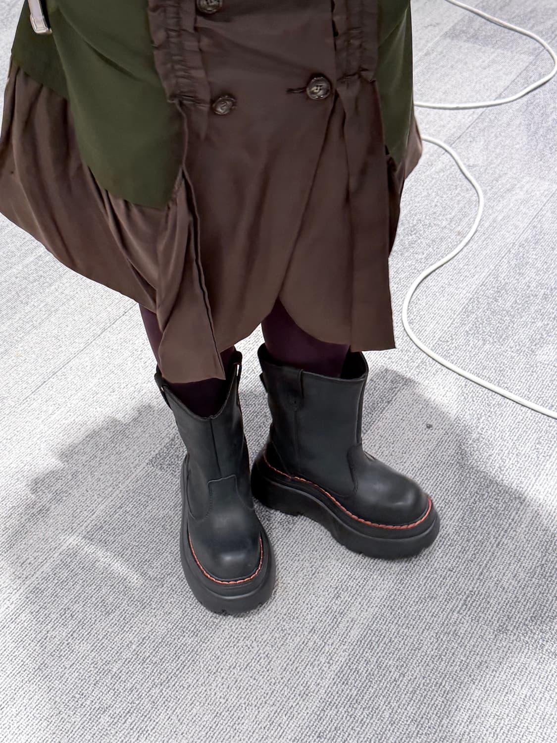 R13 청키 워크부츠 230 상품이미지6