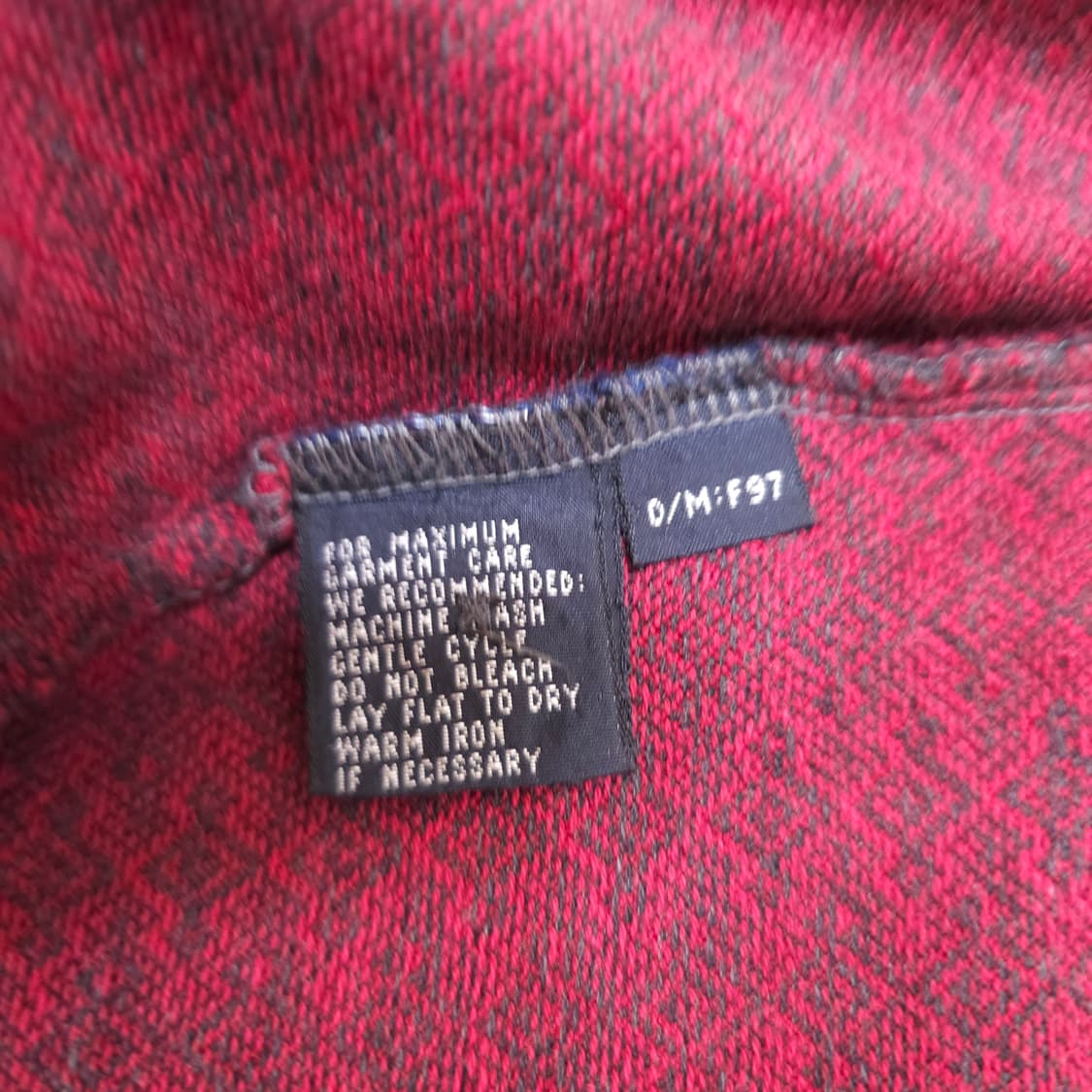 버버리 패턴 긴팔 카라티 상품이미지4