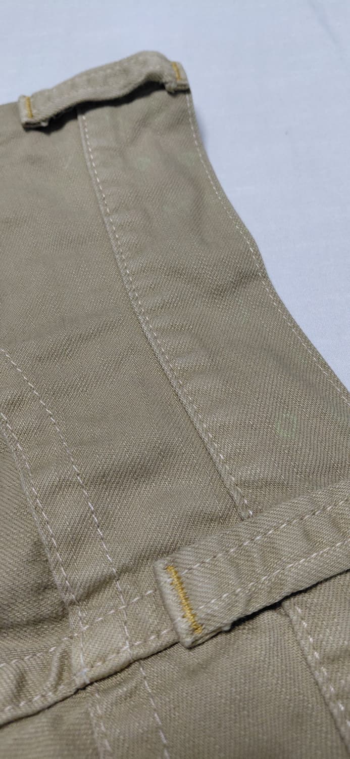 [32] 에드윈(EDWIN) 빈티지 웨스턴 지퍼 디테일 하프 팬츠 상품이미지10