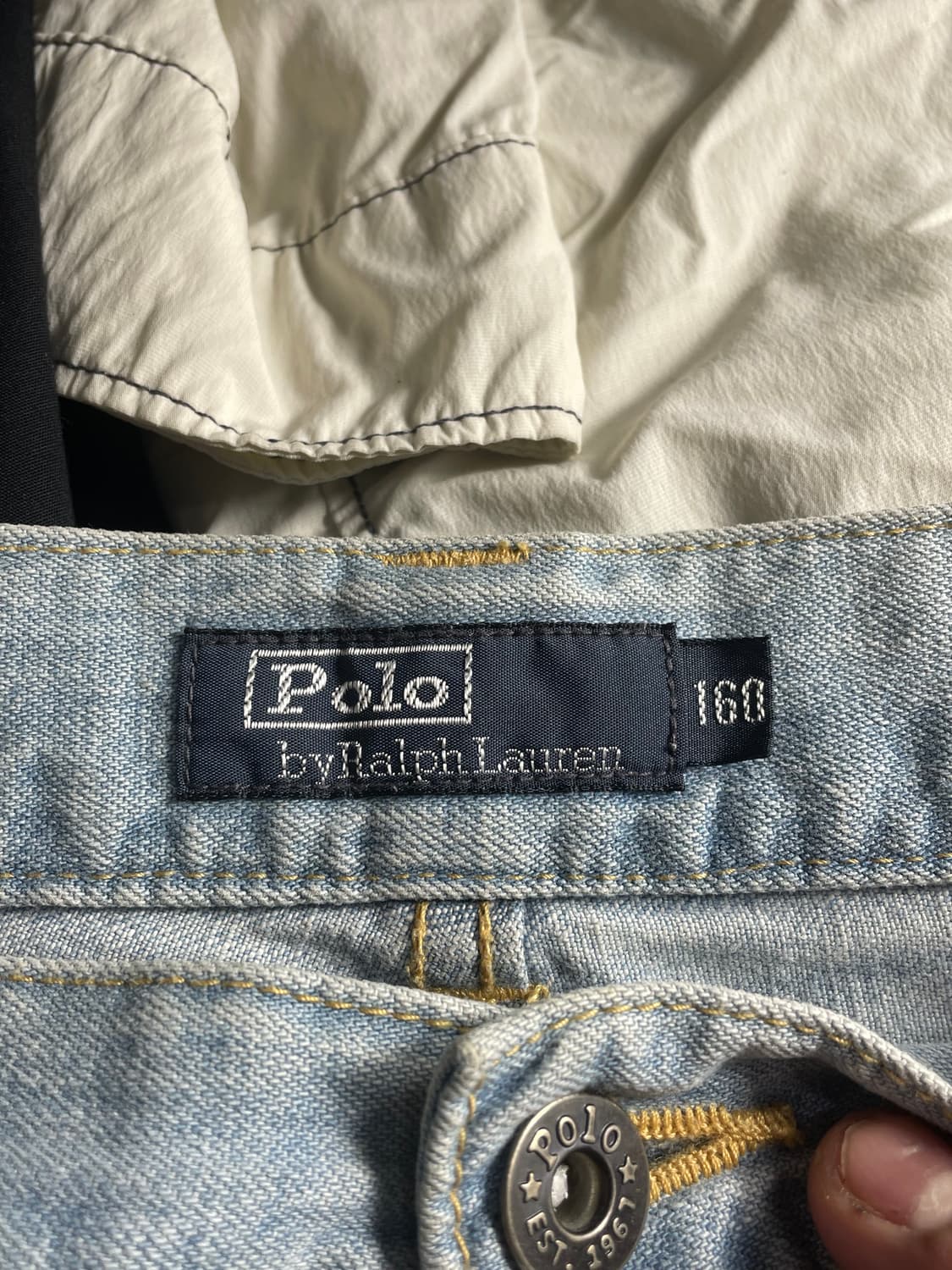 폴로 랄프로렌 청색 반바지 상품이미지2