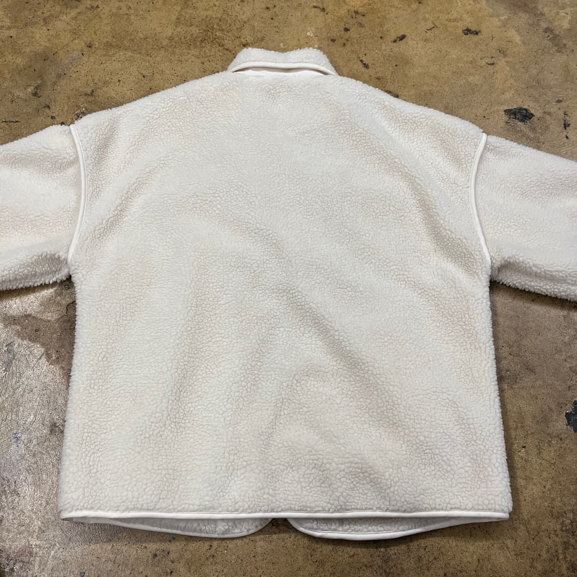 아디다스 투포켓 양털 카라 뽀글이 집업  상품이미지4