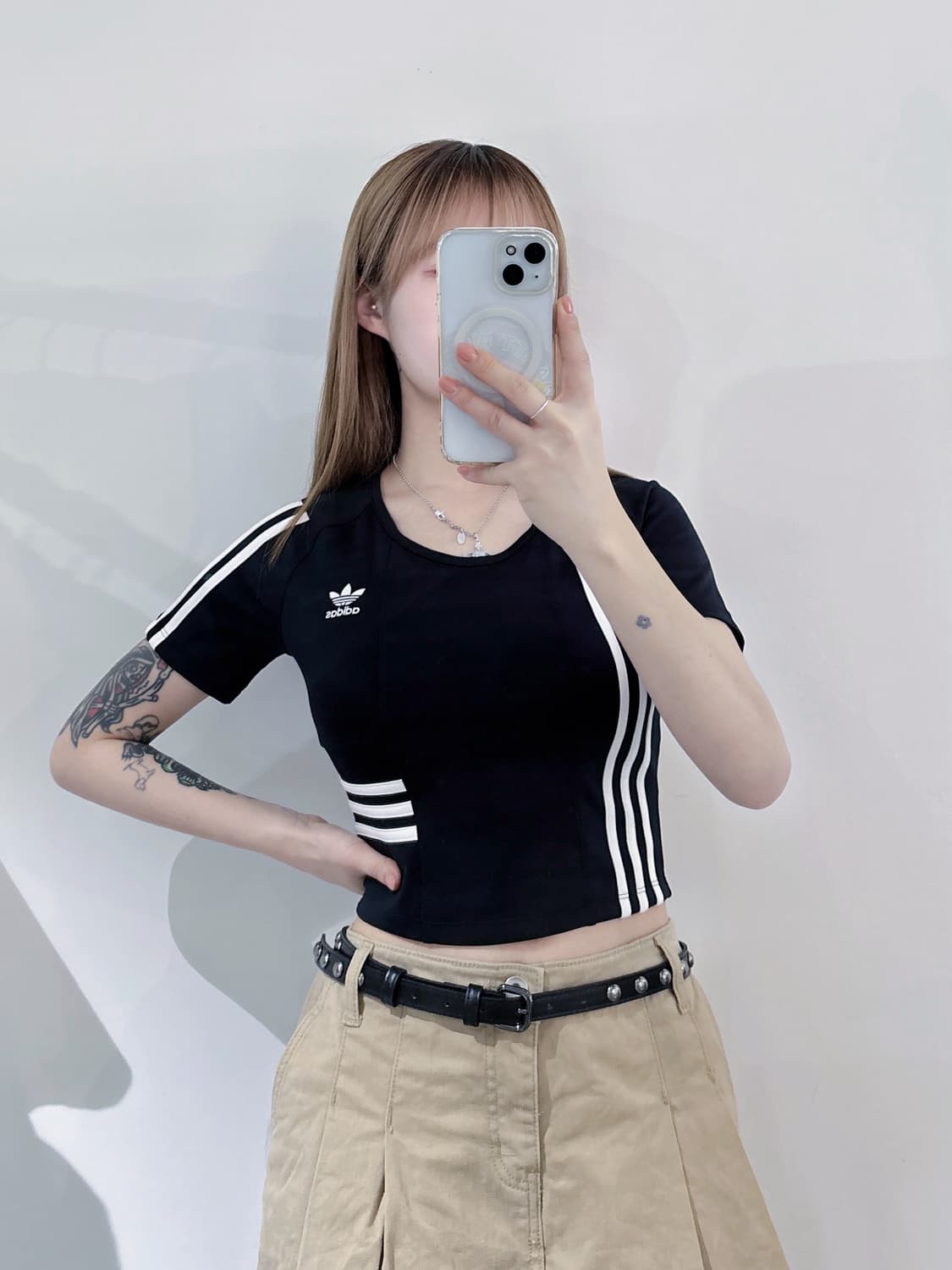 아디다스 유로파 크롭 반팔 상품이미지2
