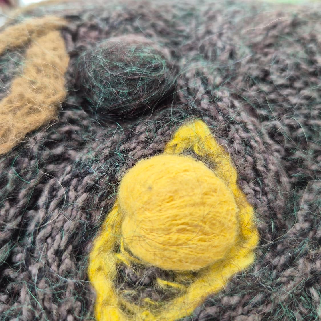 Lui Chantant 빈티지 컬러믹스 울 니트 상품이미지9