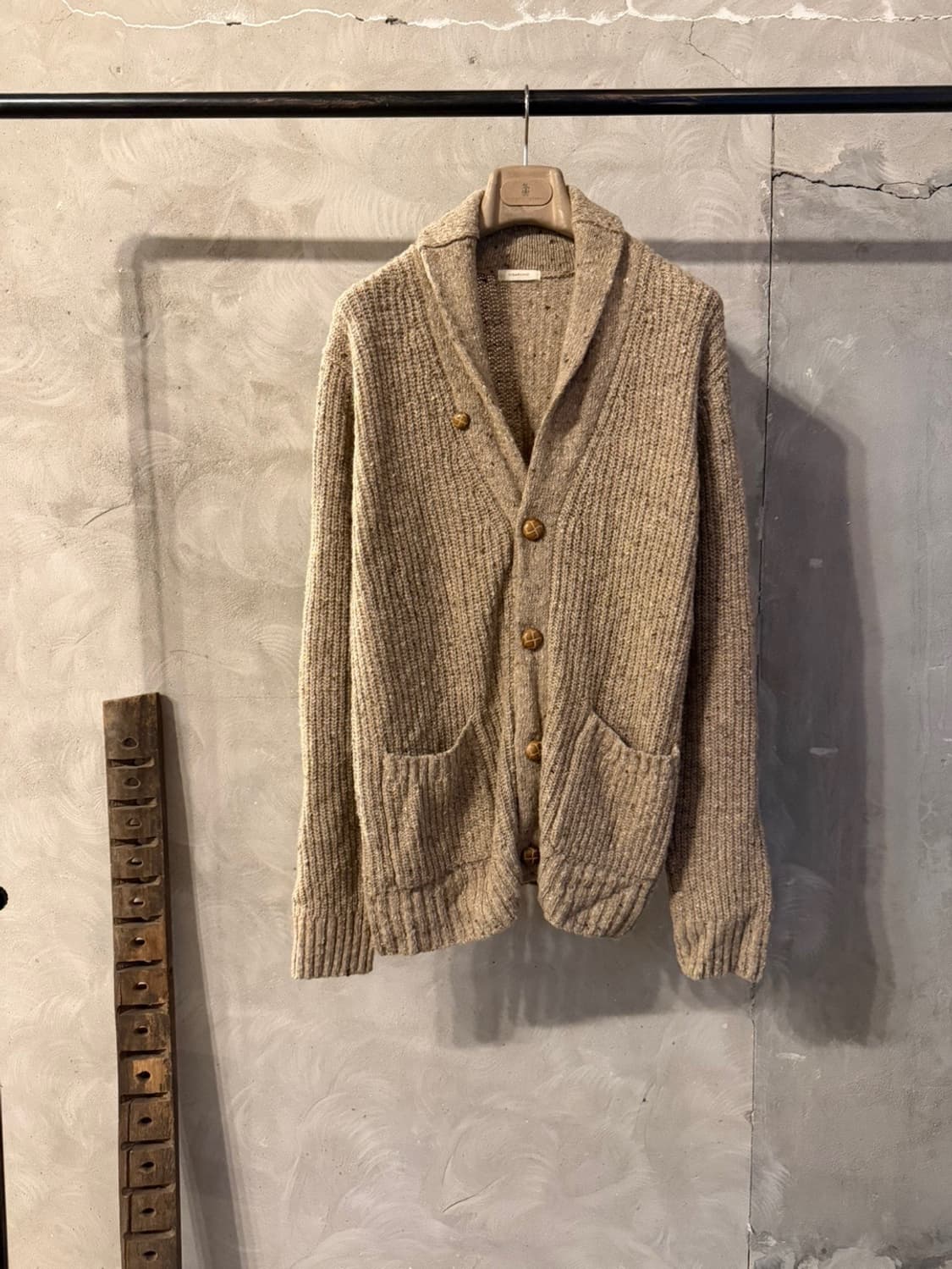 VISARUNO 숄칼라 가디건 100 상품이미지1