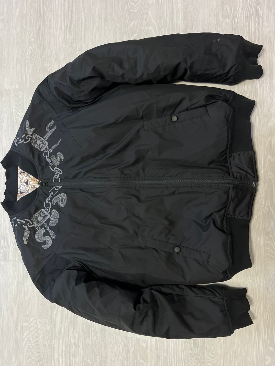 퓨마X스와시런던 양면항공점퍼L-XL 상품이미지2