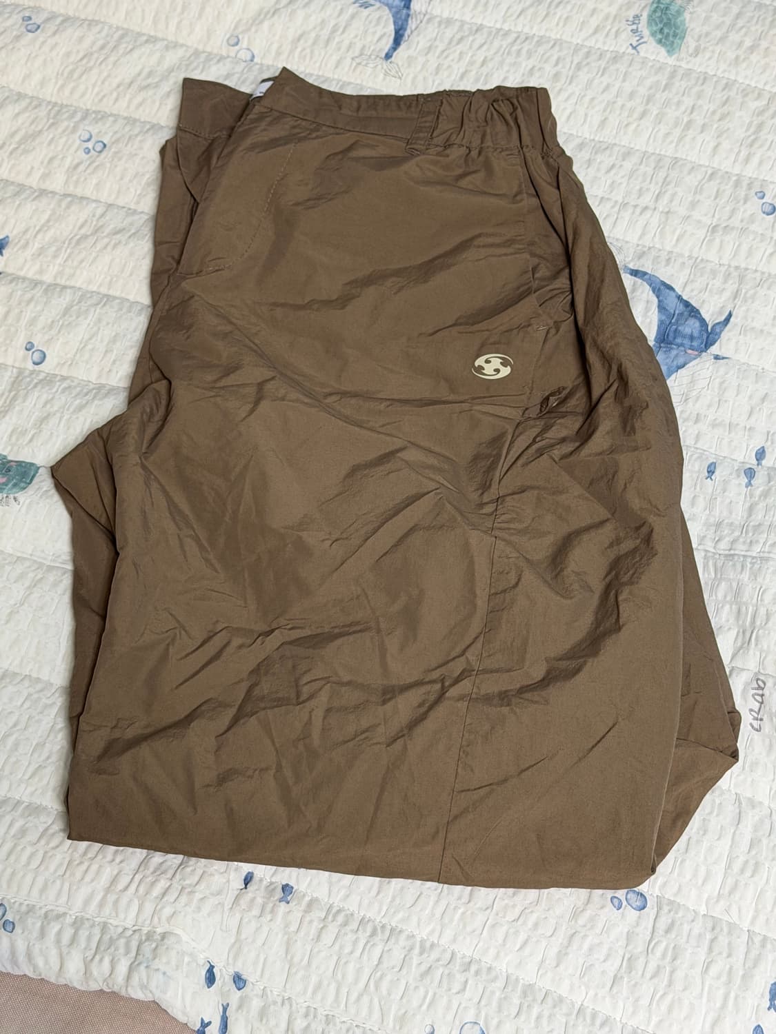 산산기어 사이드 스냅팬츠 브라운 상품이미지1