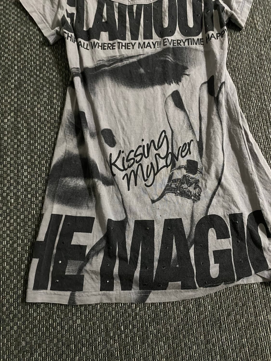 [IZIC]2000s Girl Print Slim Fit Tee 상품이미지2