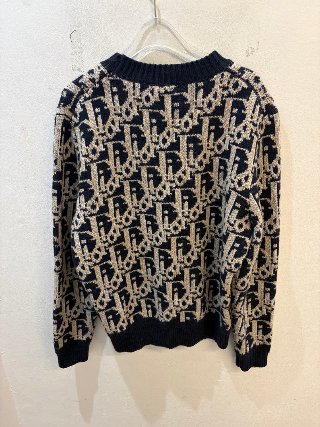 Dior All-Over Logo Jacquard Knit Sweater 상품이미지2