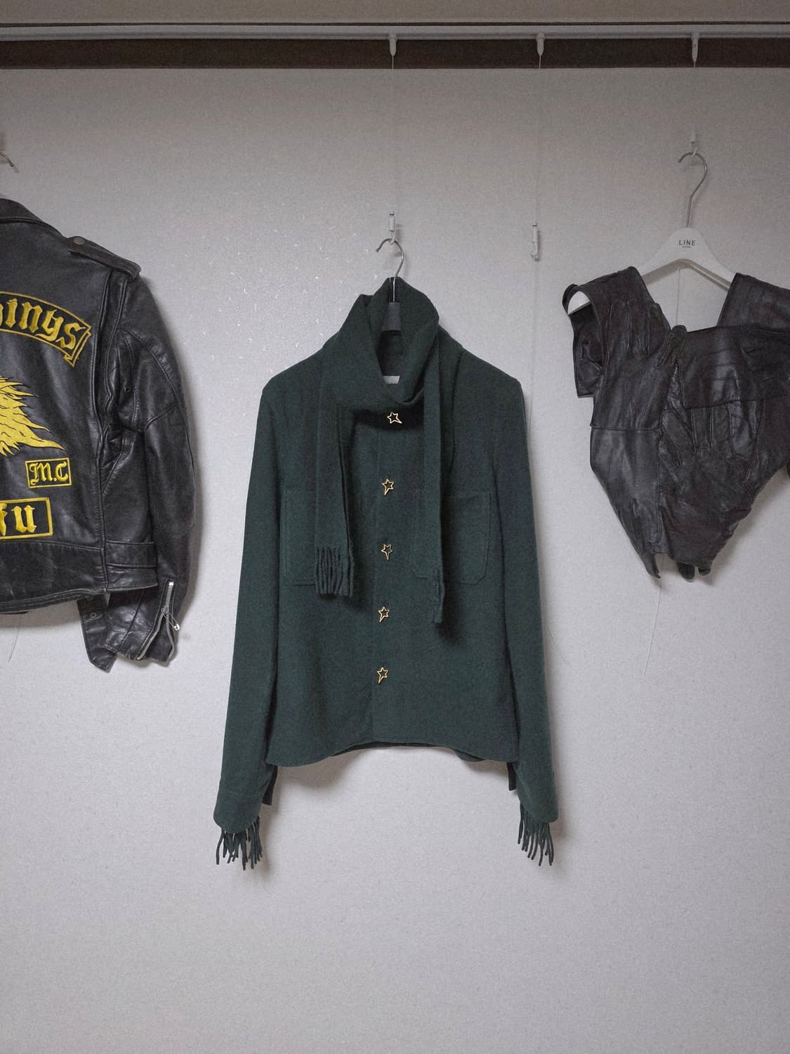 Bed J.W ford 23AW scarf jacket 상품이미지1