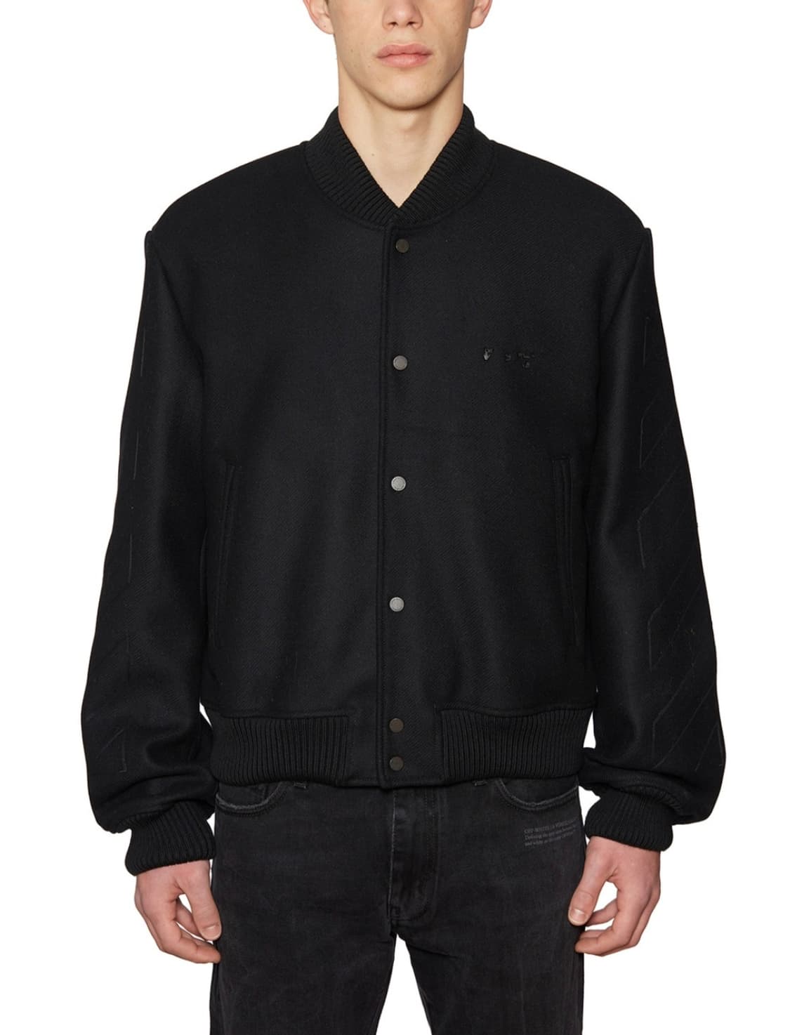 오프화이트 디아그 바시티 남성 봄버자켓 상품이미지10