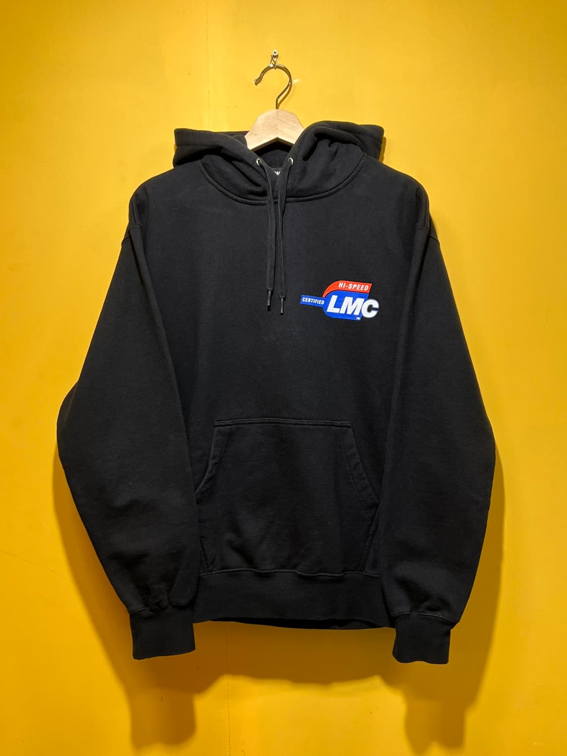 [M] 엘엠씨 LMC 후디 로고 그래픽 후드 티셔츠 블랙 상품이미지1