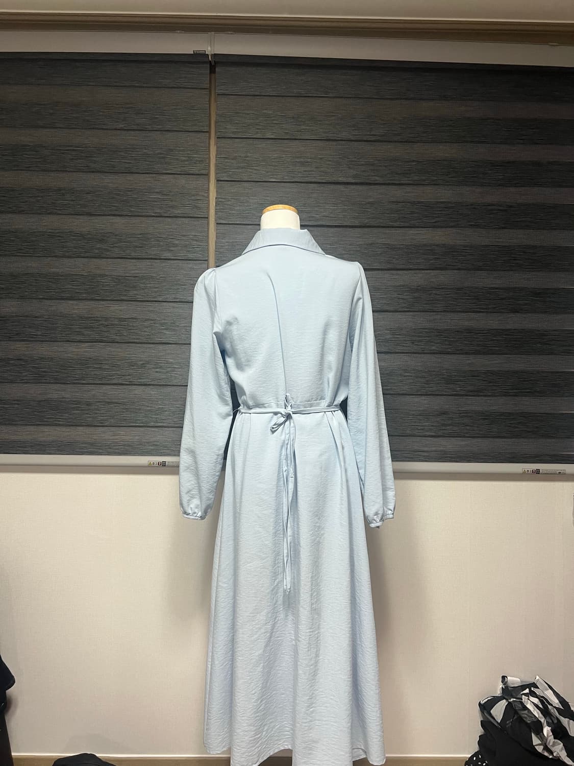 하늘색 원피스 상품이미지3