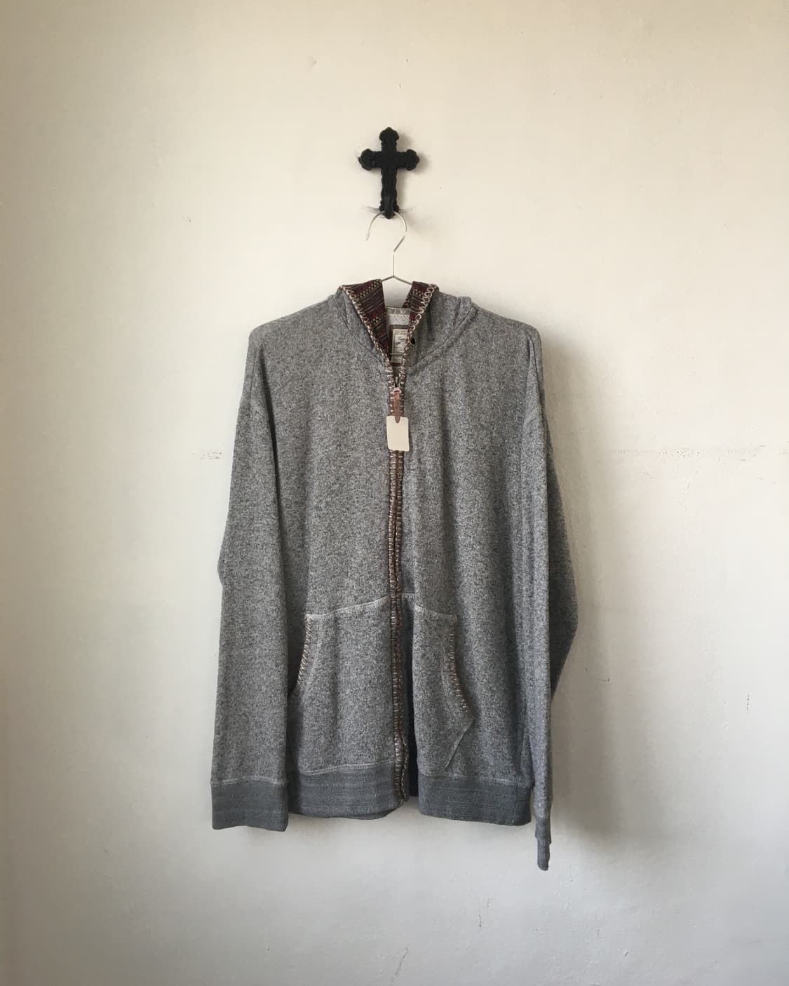 Ethnic mood hood zip up 상품이미지2