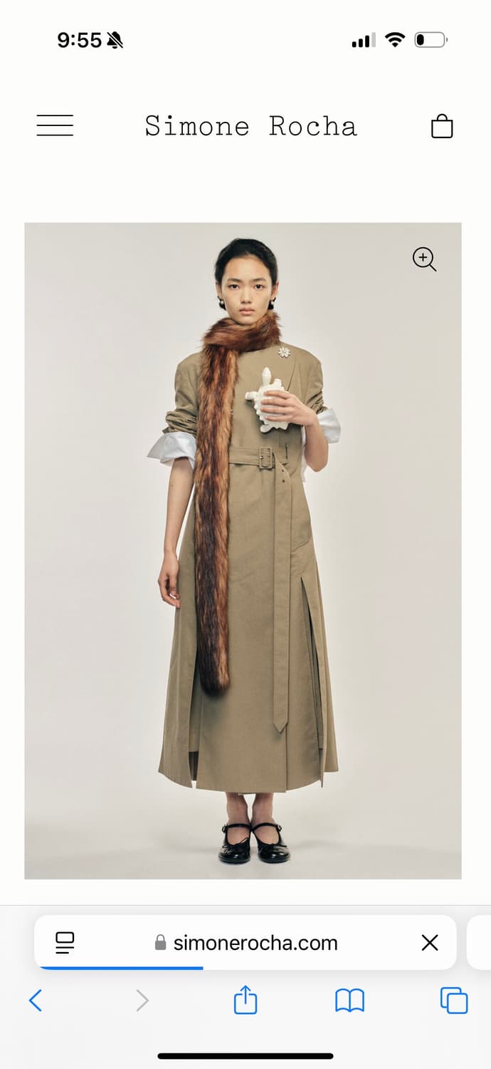 Simone Rocha 시몬 로샤 에코퍼 스카프 상품이미지3