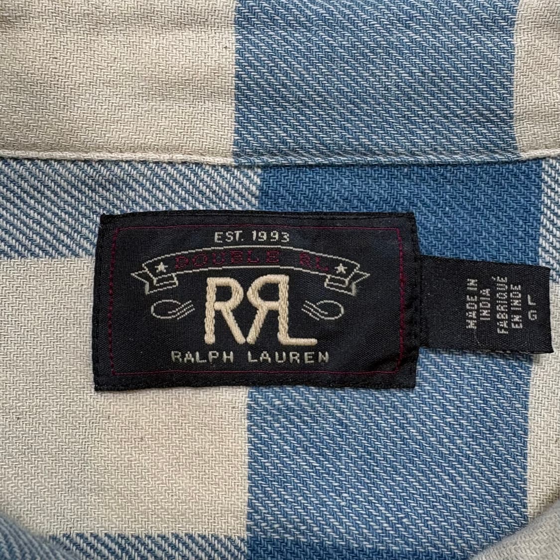 RRL 더블알엘 체크셔츠 상품이미지4