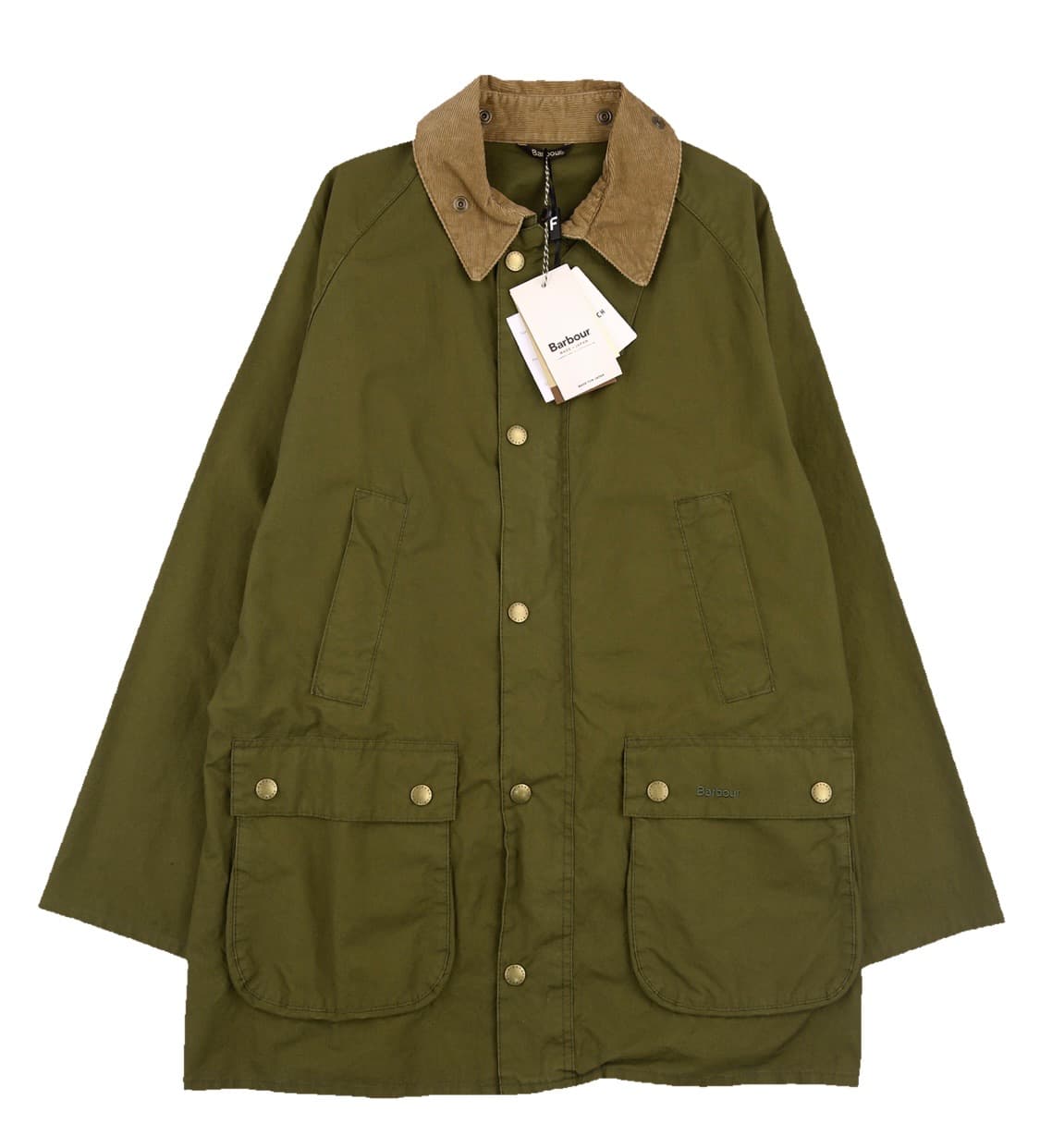 바버 워시드 비데일 자켓 올리브 새상품(일본판) XL 상품이미지1