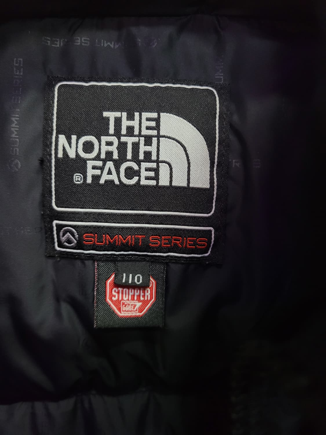 노스페이스 700 블랙 진네이비 패딩 상품이미지5