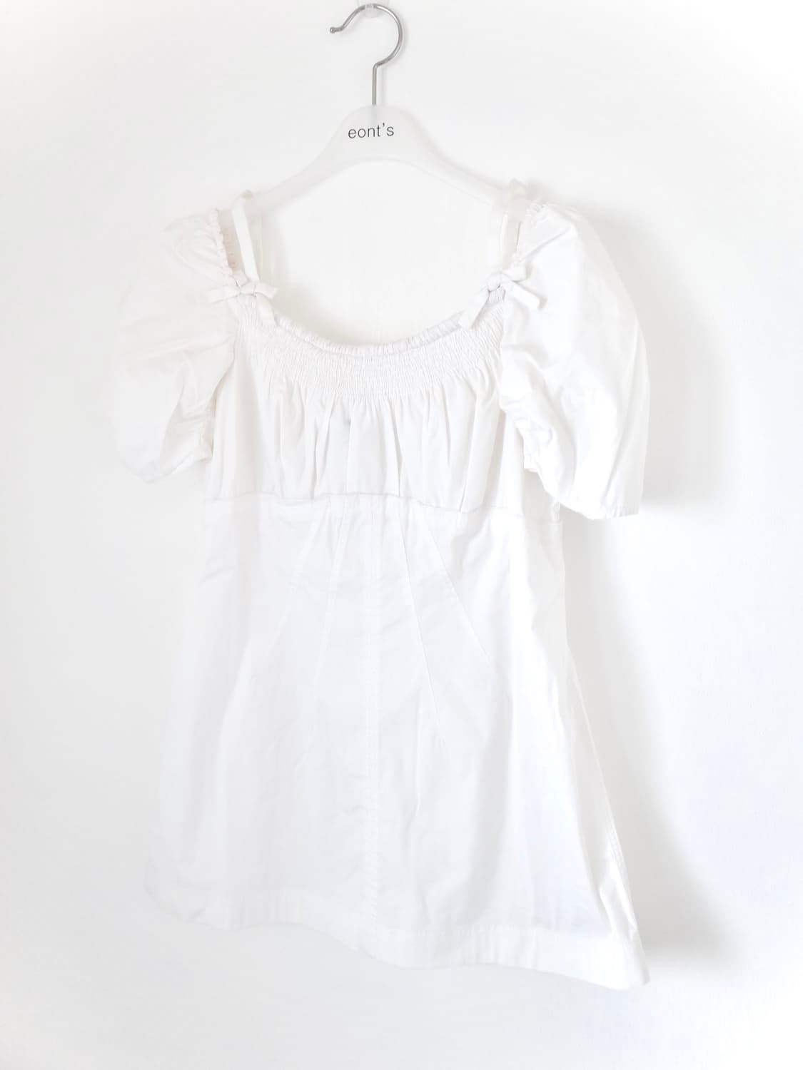 [오늘만할인♡] Prada archive 프라다 리본 블라우스 상품이미지1