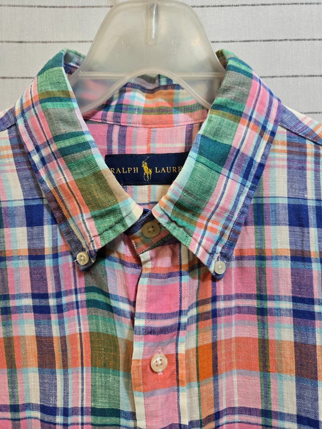 폴로랄프로렌 린넨100반팔셔츠 상품이미지2