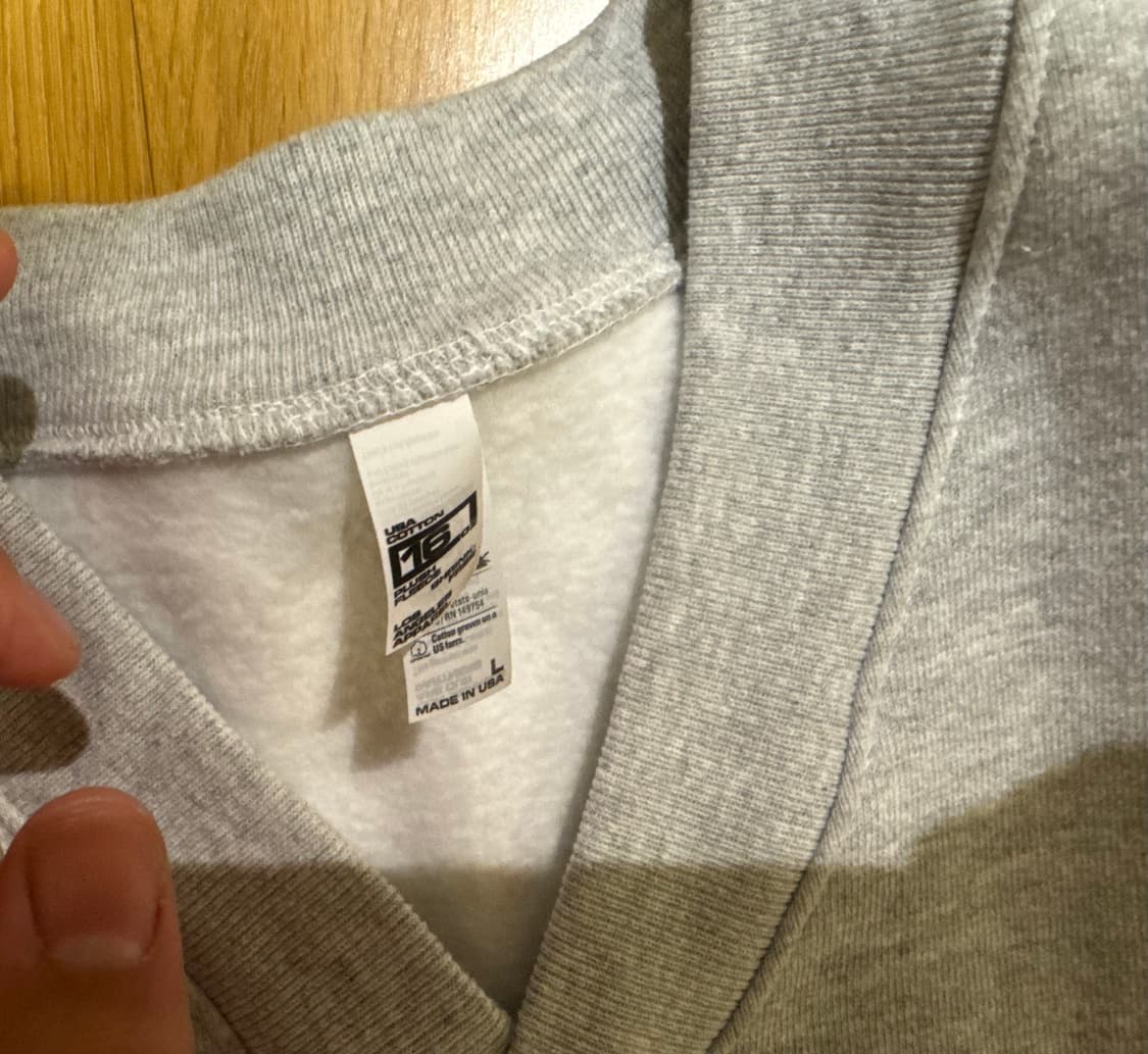 로스엔젤레스 어패럴 16oz 헤비웨이트 스웻셔츠 상품이미지2