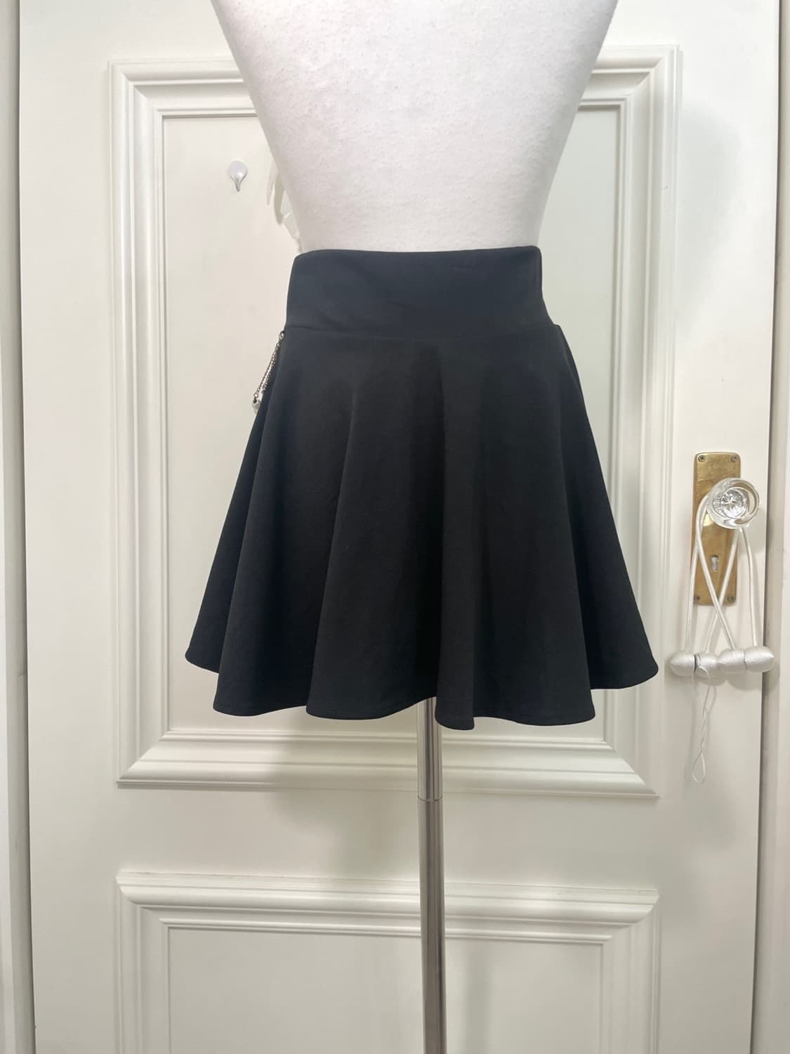 black pearl charm flare mini banding ski 상품이미지4