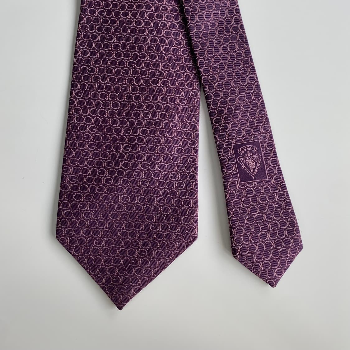 구찌(GUCCI) G모노그램 정품 명품 넥타이 상품이미지1
