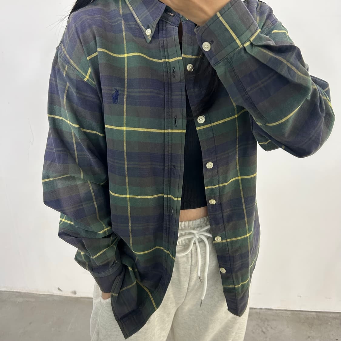 폴로 체크 셔츠[669] 상품이미지2