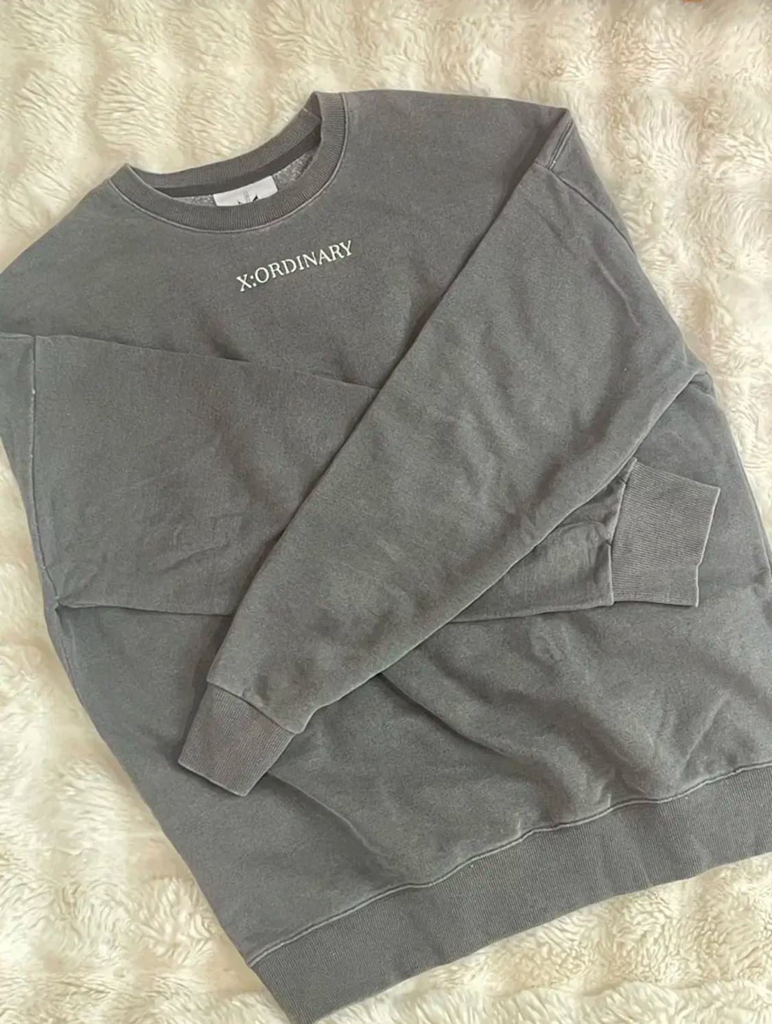 [52] 엑스오디너리 로즈 피그먼트 맨투맨 상품이미지4