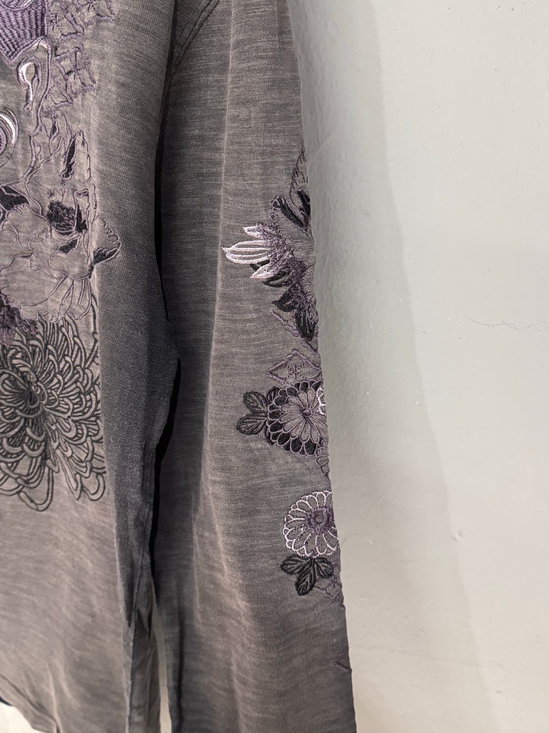 Harakari 오리엔탈 오니 자수 롱슬리브  상품이미지5