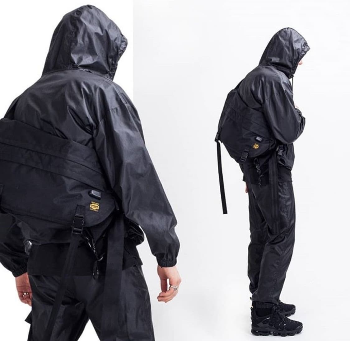 스틸휠즈x에이징ccc테크니컬메시저백/포터/블라인드파일즈/에센스룸/블랙아웃 상품이미지9