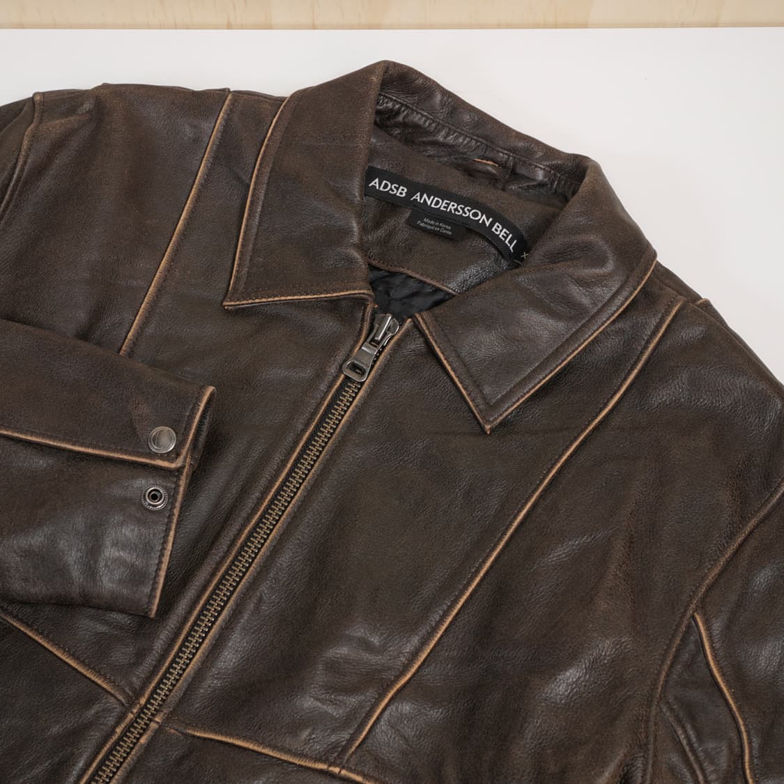 앤더슨벨 드레젠 카우 레더 자켓 상품이미지7