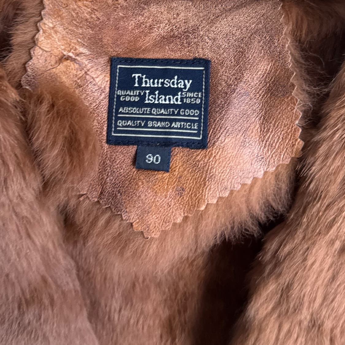 [THURSDAY ISLAND] 초원 앤티크 시어링 베스트 상품이미지4