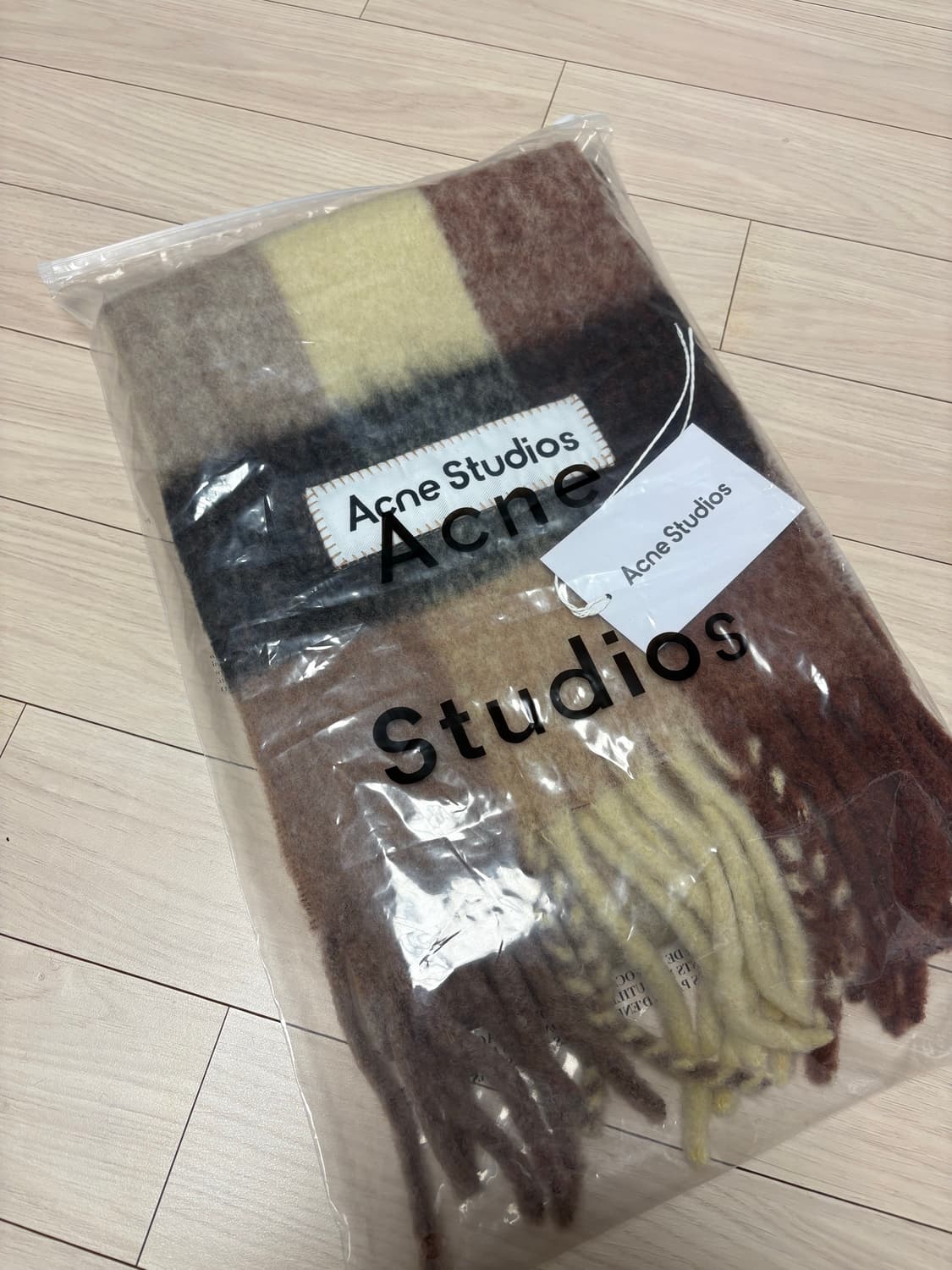 [S+급] 아크네 스튜디오 머플러 브라운 상품이미지5