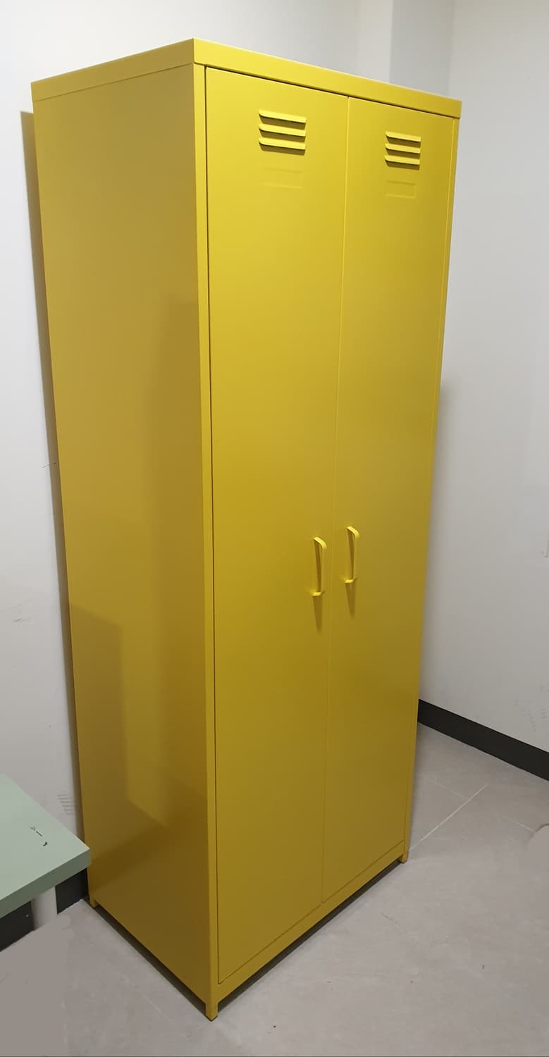 (분해상태) 마켓비 MKB 철제 캐비넷 긴세로2문 대형 수납장(2m높이) 상품이미지5