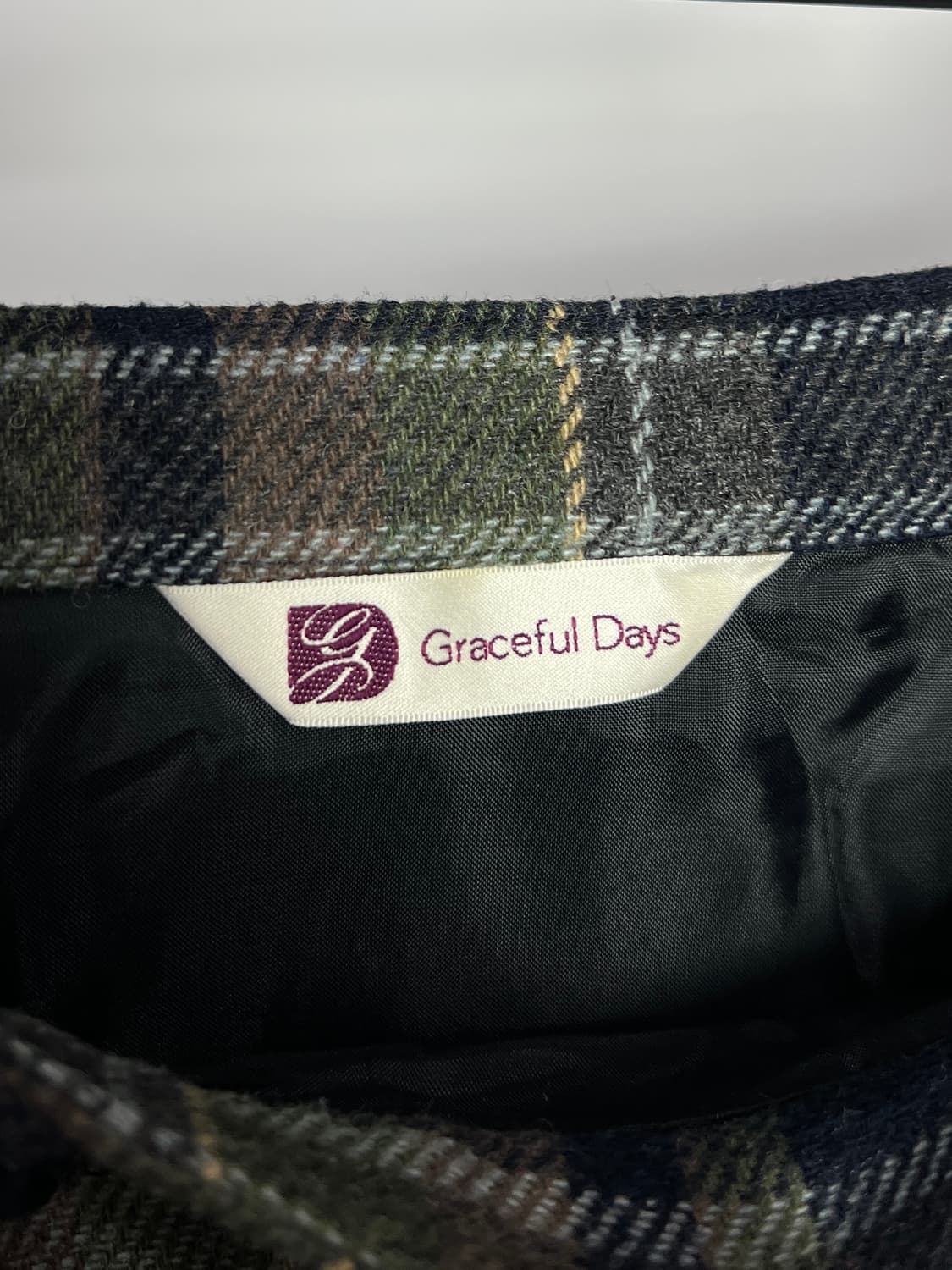 GRACEFUL DAYS 체크 스커트 상품이미지5