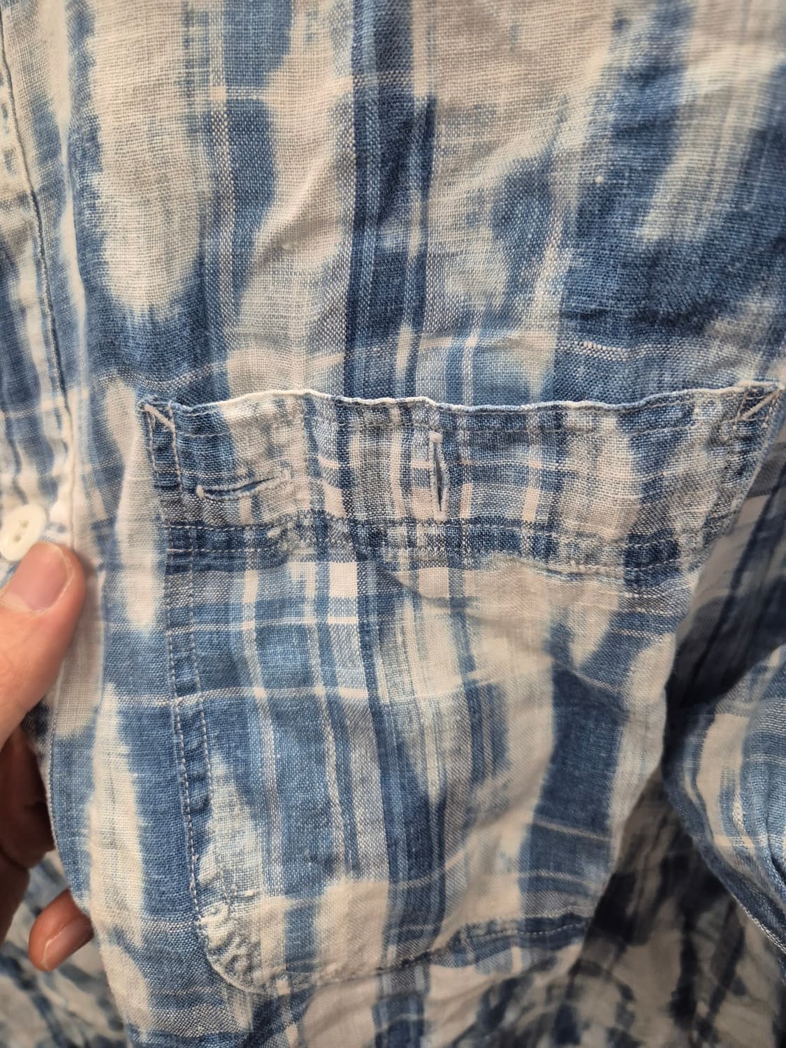 폴로 랄프로렌 타이 다이 셔츠 블루 M 상품이미지5