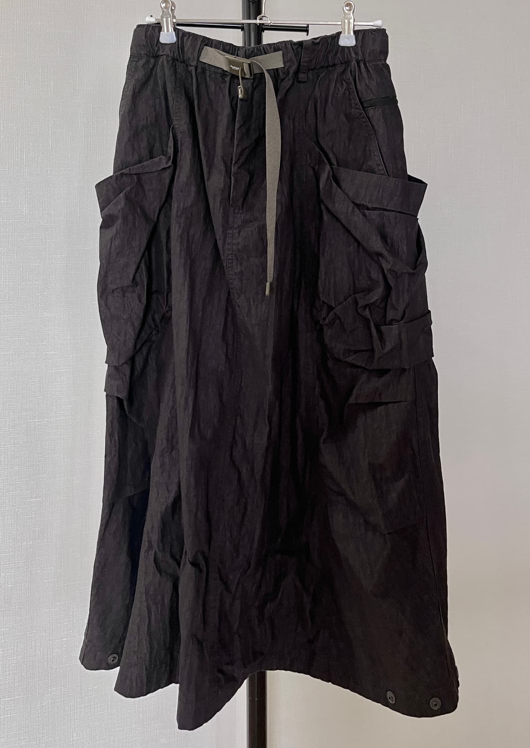 펜필드 유틸리티 벌룬 스커트 다크 그레이 상품이미지4