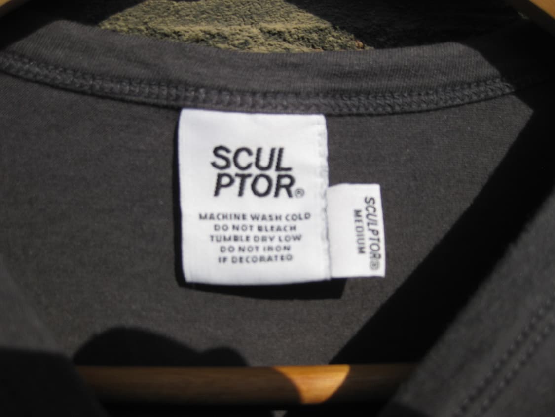 sculptor 그레이 로고 티셔츠 상품이미지2