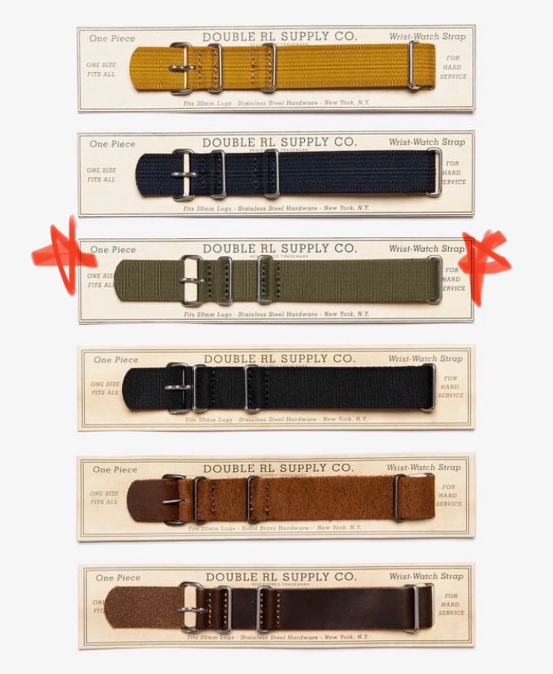 RRL 더블알엘 나토 스트랩 상품이미지4