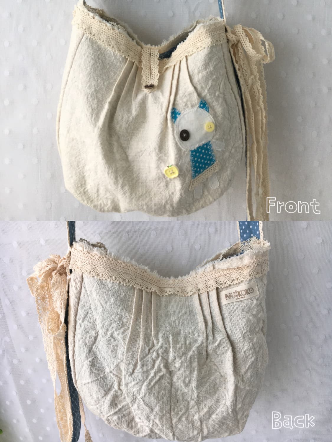 [HAND MADE] Reversible Cross Bag 모리걸 상품이미지2