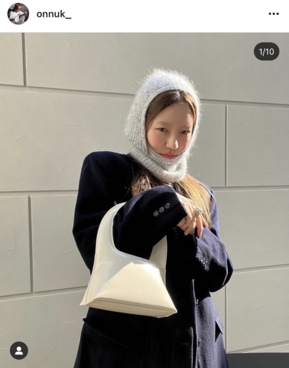 오소이 브릿지 백 미니 화이트 상품이미지6