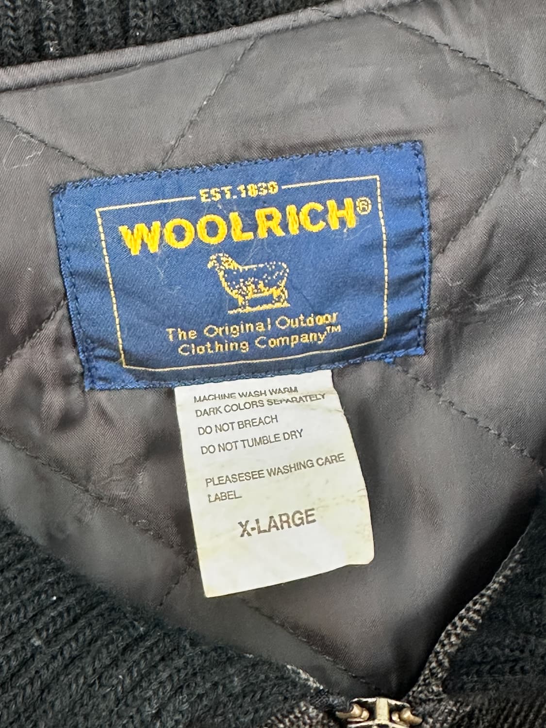 울리치 퀼티드 라인 오버사이즈 봄버 자켓 상품이미지5