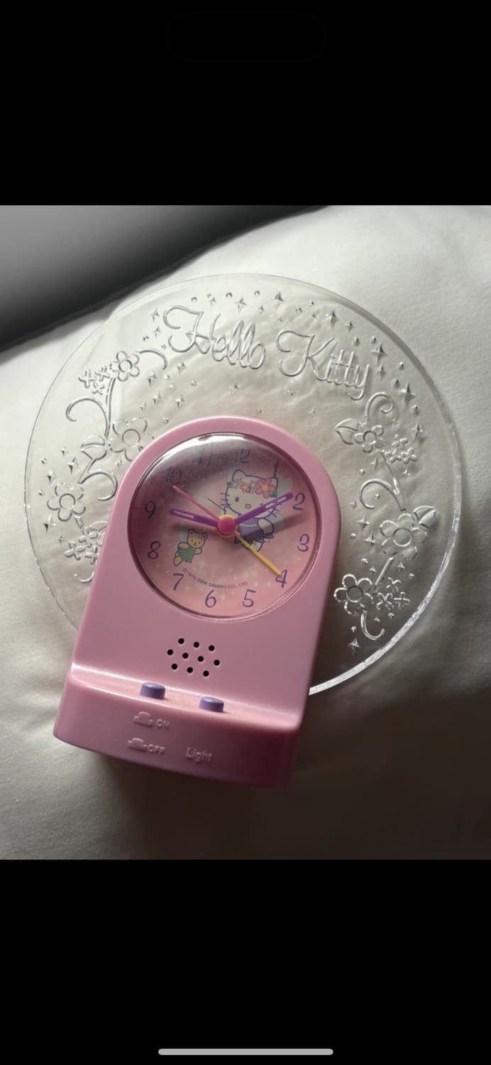 고전 소품 헬로키티 알람시계 탁상시계 상품이미지1