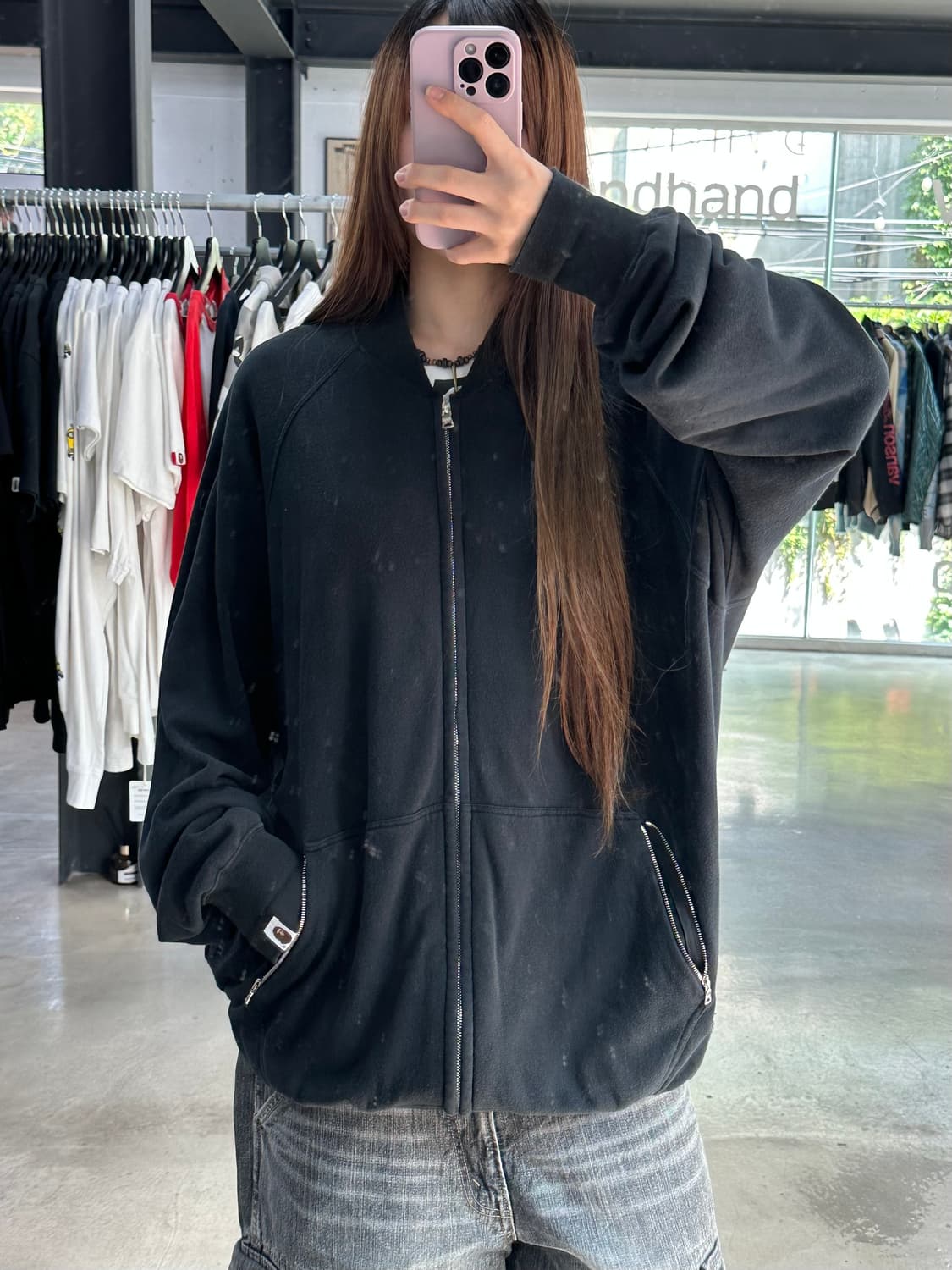 베이프 00s 에이프 클래식 투웨이 집업자켓 상품이미지4