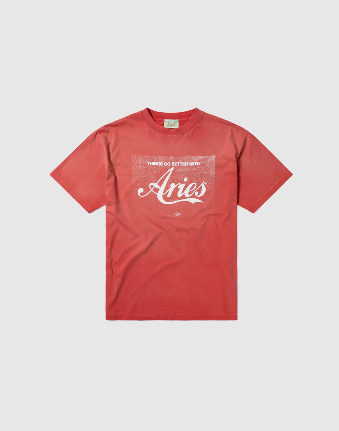 Aries SUNBLEACHED TEE 에리즈 선블리치드 티셔츠 상품이미지1